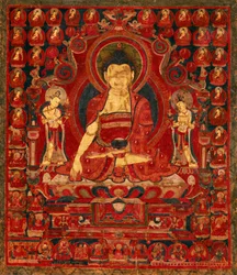 Buddha Shakyamuni als Herr der Munis. Westtibet (Guge).